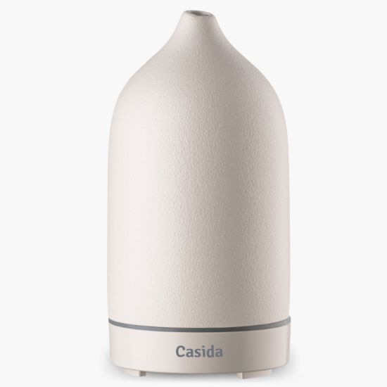 صورة Ceramic Aroma Diffuser white with LED lighting - B2B